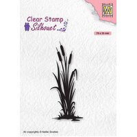 Nellie Snellen Clear Stamps Silhouette Bulrushes 2 SIL077