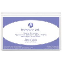 Hampton Art Stamp Scrubber Cleaning Pad And Case 7.5 x 4.5 Inch