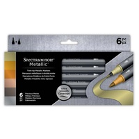 Spectrum Noir Metallic Markers Precious Metals 6pk
