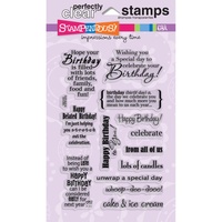 Stampendous Fran's Clear Stamps Birthday Assortment 