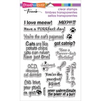 Stampendous Perfectly Clear Stamps Cat Sayings