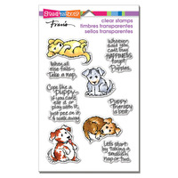 Stampendous Puppy Therapy Perfectly Clear Stamp Set SSC1305