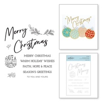 Spellbinders Clear Stamps To You and Yours STP-023