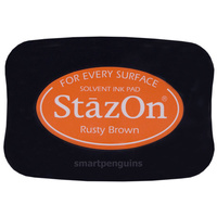 StazOn Craft Ink Rusty Brown