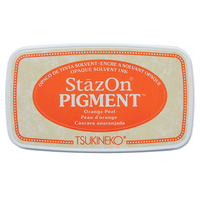 StazOn Pigment Ink Pad Orange Peel