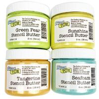 The Crafters Workshop Stencil Butter 4/PK Citrus