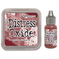 Tim Holtz Distress Oxide Ink Pad + Reinker Aged Mahogany