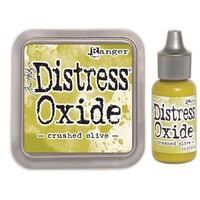 Tim Holtz Distress Oxide Ink Pad + Reinker Crushed Olive