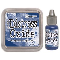 Tim Holtz Distress Oxide Ink Pad + Reinker Chipped Sapphire