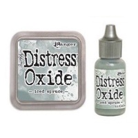 Tim Holtz Distress Oxide Ink Pad + Reinker Iced Spruce