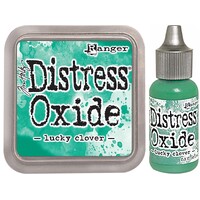 Tim Holtz Distress Oxide Ink Pad + Reinker Lucky Clover
