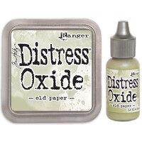 Tim Holtz Distress Oxide Ink Pad + Reinker Old Paper