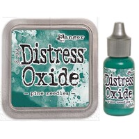 Tim Holtz Distress Oxide Ink Pad + Reinker Pine Needles