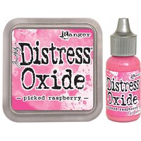 Tim Holtz Distress Oxide Ink Pad + Reinker Picked Raspberry