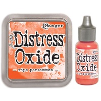 Tim Holtz Distress Oxide Ink Pad + Reinker Ripe Persimmon