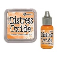 Tim Holtz Distress Oxide Ink Pad + Reinker Spiced Marmalade