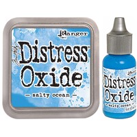 Tim Holtz Distress Oxide Ink Pad + Reinker Salty Ocean