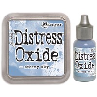 Tim Holtz Distress Oxide Ink Pad + Reinker Stormy Sky