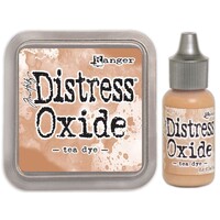 Tim Holtz Distress Oxide Ink Pad + Reinker Tea Dye