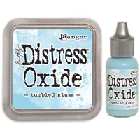 Tim Holtz Distress Oxide Ink Pad + Reinker Tumbled Glass