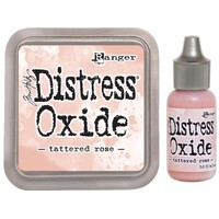 Tim Holtz Distress Oxide Ink Pad + Reinker Tattered Rose