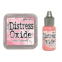 Tim Holtz Distress Oxide Ink Pad + Reinker Worn Lipstick