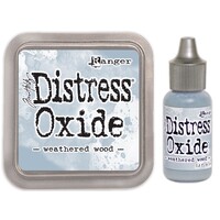 Tim Holtz Distress Oxide Ink Pad + Reinker Weathered Wood