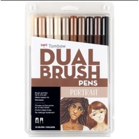 Tombow Dual Brush Pen 10pk Portrait 56170