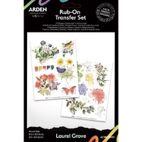 Arden Creative Rub-On Transfer Set - Laurel Grove