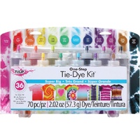 Tulip One-Step Tie-Dye Kit 12 Squeeze Bottles Super Big Kit