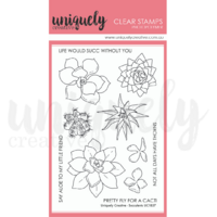 Uniquely Creative Succulents Stamp