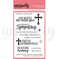 Uniquely Creative Sympathy Sentiments Stamp