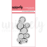 Uniquely Creative Chaotic Round Photopolymer Stamp