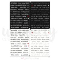 Uniquely Creative Cut-a-Part Sheet Mini Essential Birthday Sentiments