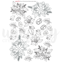 Uniquely Creative Cut-a-Part Sheet Watercolour Days of December