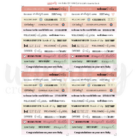 Uniquely Creative Cut-a-Part Mini Sheet Hey Baby Girl