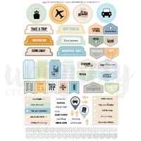 Uniquely Creative Cut-a-Part Sheet Scenic Route