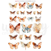 Uniquely Creative Cut-a-Part Sheet Willow & Grace Butterflies