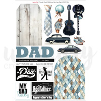 Uniquely Creative Cut-a-Part Sheet Classic Dad