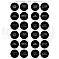 Uniquely Creative Cut-a-Part Sheet Mini Vintage Walls