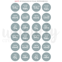 Uniquely Creative Cut-a-Part Sheet Mini Aquamarine
