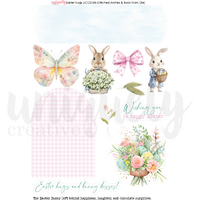 Uniquely Creative Cut-a-Part Sheet Easter Hugs