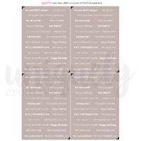 Uniquely Creative Cut-a-Part Sheet Mini - Dear Diary