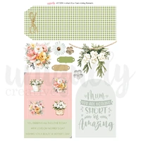 Uniquely Creative Cut-a-Part Sheet Mother’s Day Card Making Elements