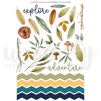 Uniquely Creative Cut-a-Part Sheet Field Notes