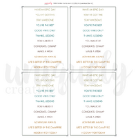 Uniquely Creative Cut-a-Part Sheet Mini - Field Notes