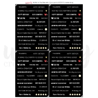 Uniquely Creative Cut-a-Part Sheet Mini - Written In The Stars