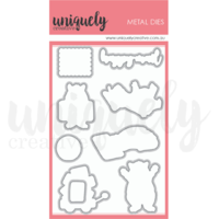 Uniquely Creative Happy Mail Fussy Cutting Die