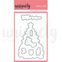 Uniquely Creative O Christmas Tree Fussy Cutting Die