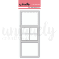 Uniquely Creative Slimline 3 Window Die